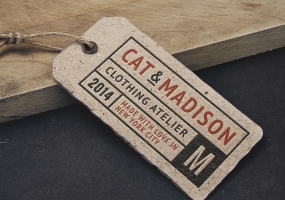MUSTACHIO CLOTHING TAG